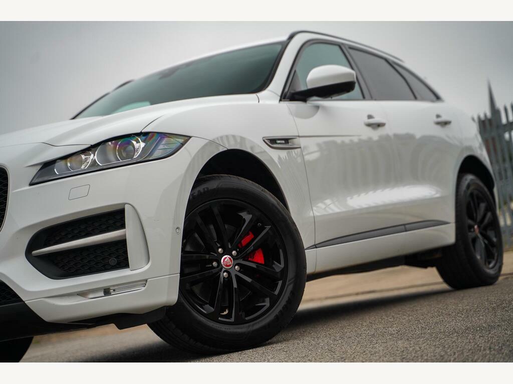Jaguar F-Pace 2.0 P300 R-sport Suv White #3