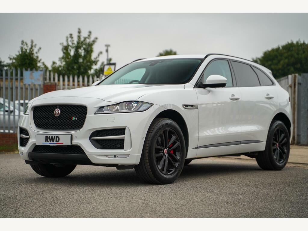 Jaguar F-Pace 2.0 P300 R-sport Suv White #4