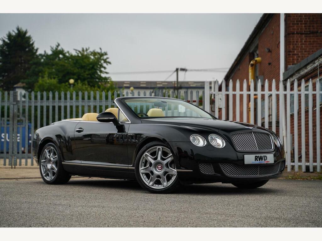 Bentley Continental Gt 6.0 W12 Gtc Convertible Black