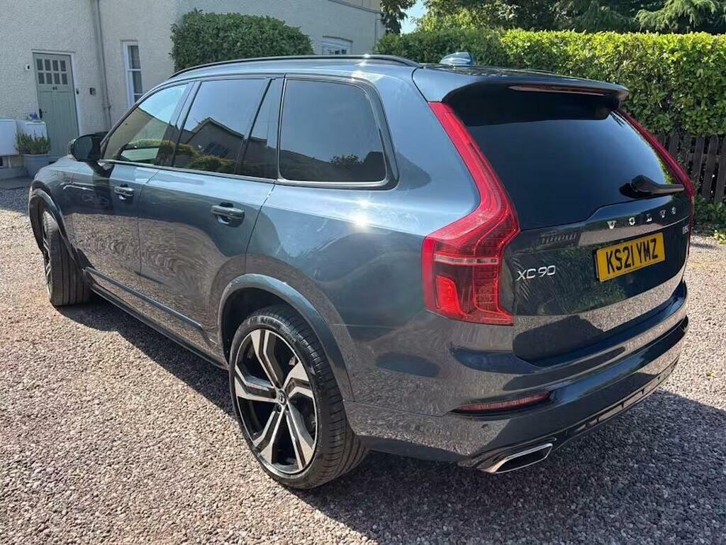 Volvo XC90 2.0 B5 Mhev R-design Pro Suv KS21YMZ Blue #4