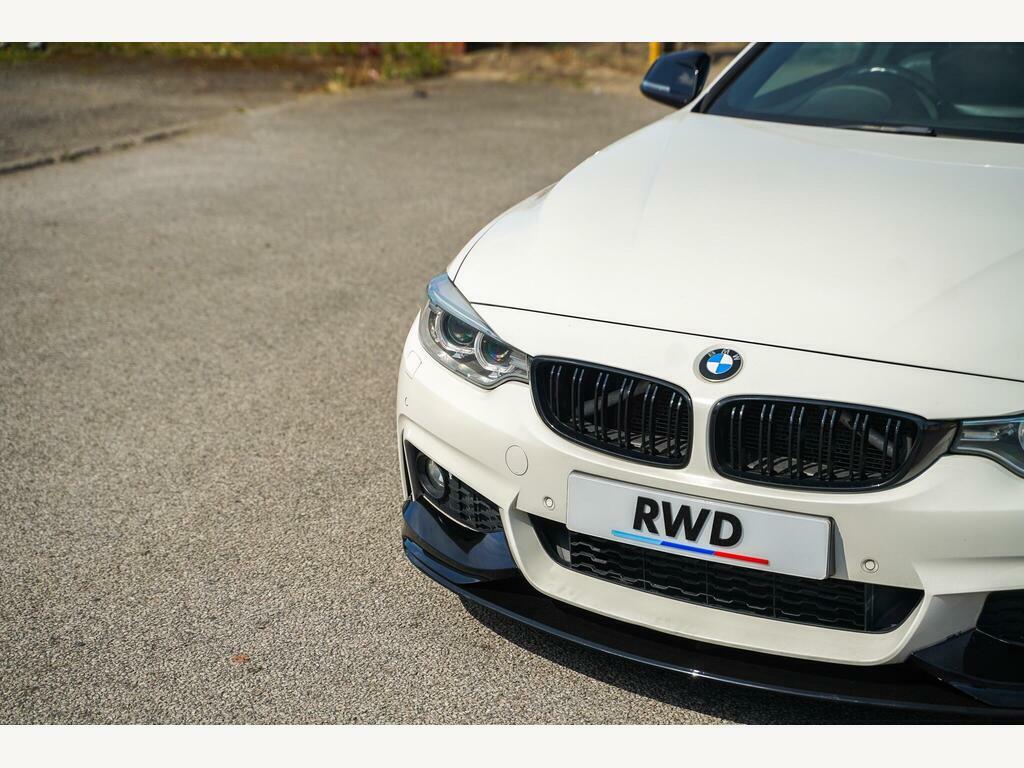 BMW 4 Series 2.0 420D M Sport Euro 6 S S White #3