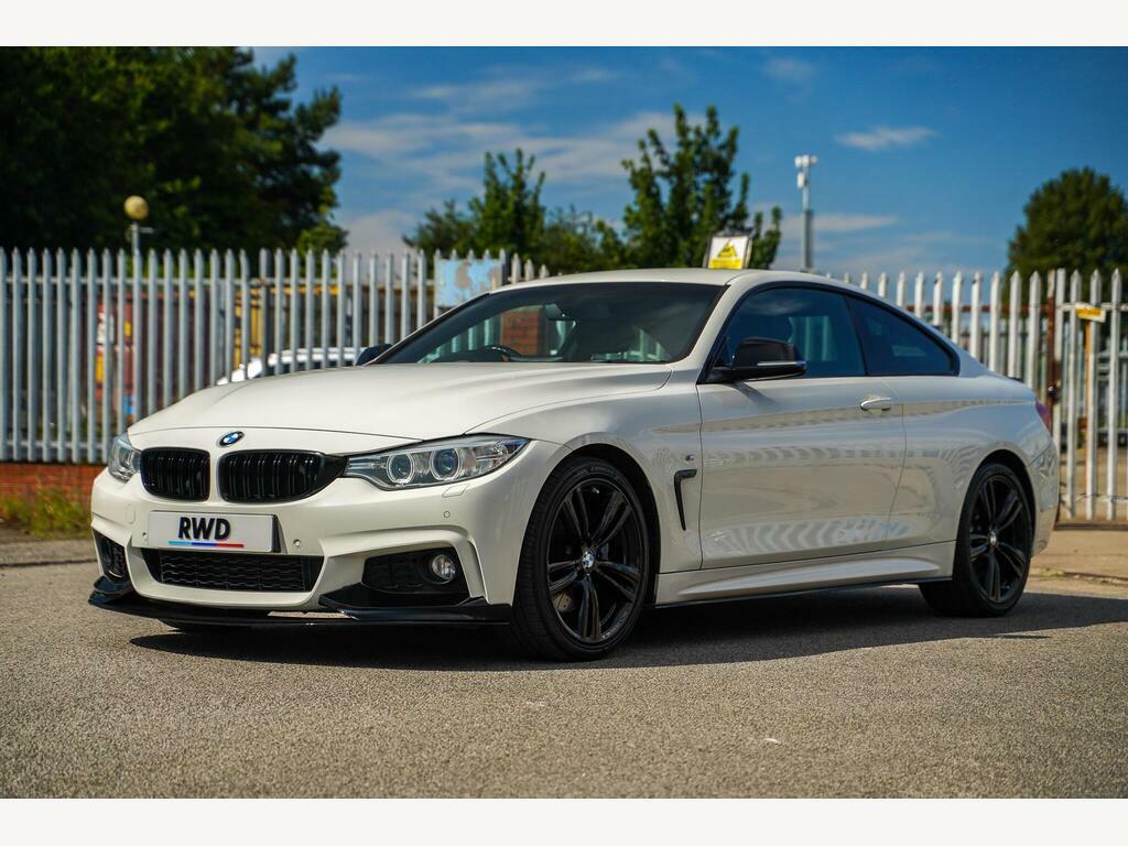 BMW 4 Series 2.0 420D M Sport Euro 6 S S White #4