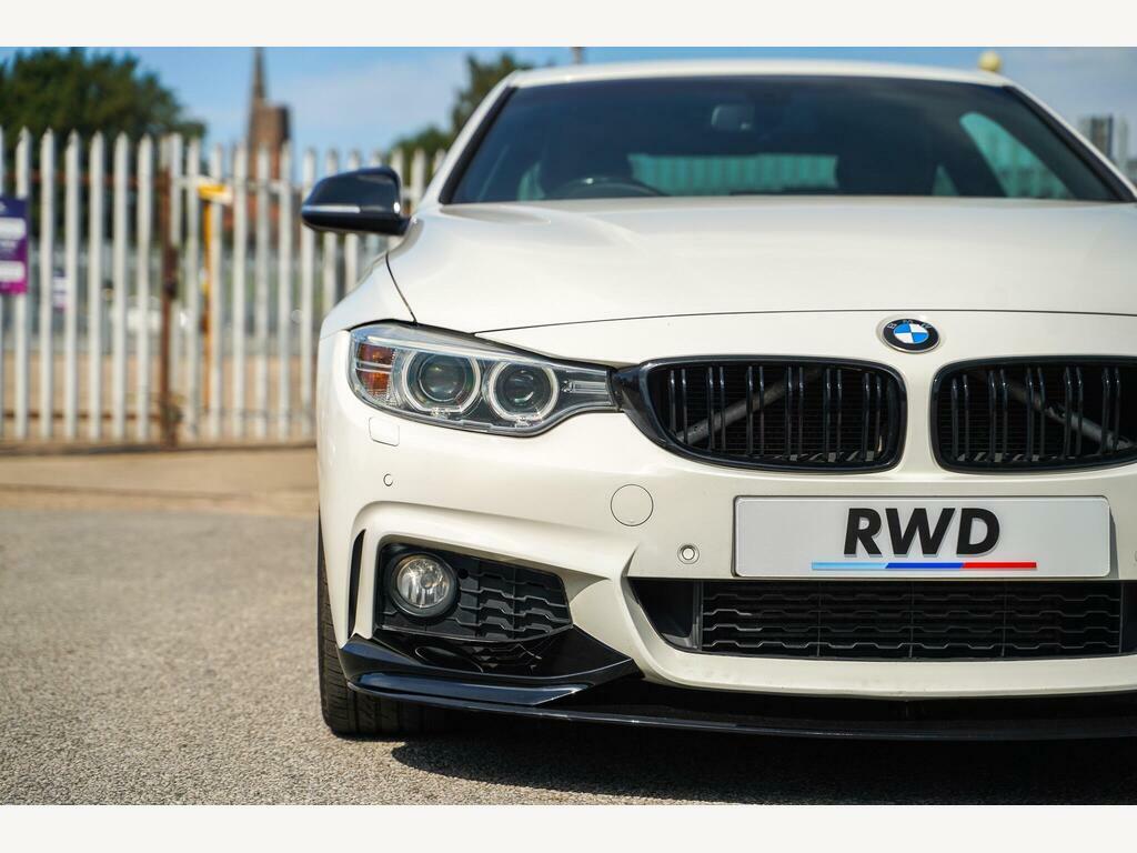 BMW 4 Series 2.0 420D M Sport Euro 6 S S White #5