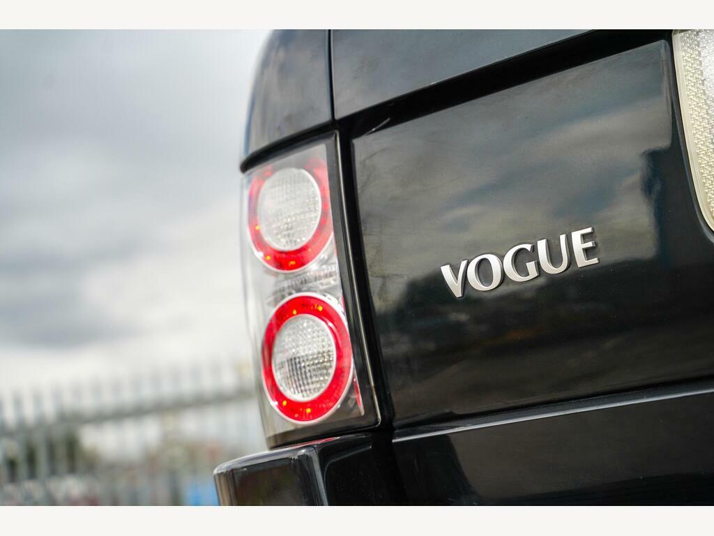 Land Rover Range Rover Td V8 Vogue Se Black #50