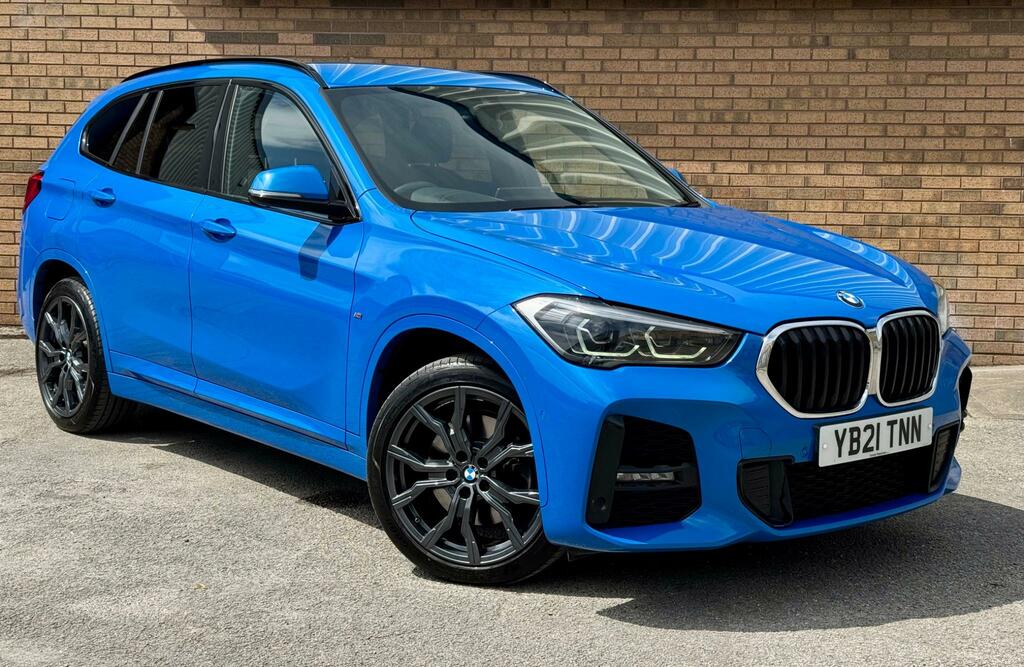 BMW X1 1.5 25E 10Kwh M Sport Xdrive Euro 6 Ss YB21TNN Blue #3