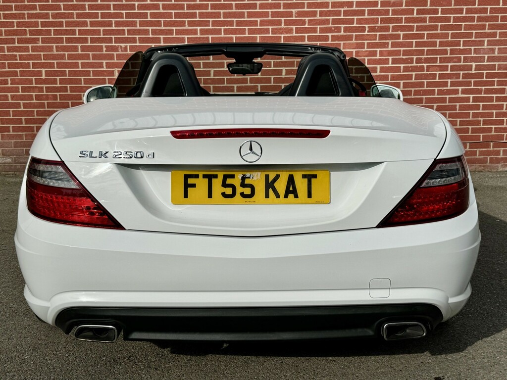 Mercedes-Benz SLK 2.1 Slk250d Amg Sport FT55KAT White #5