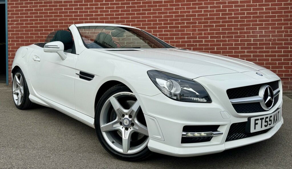 Mercedes-Benz SLK 2.1 Slk250d Amg Sport FT55KAT White #3