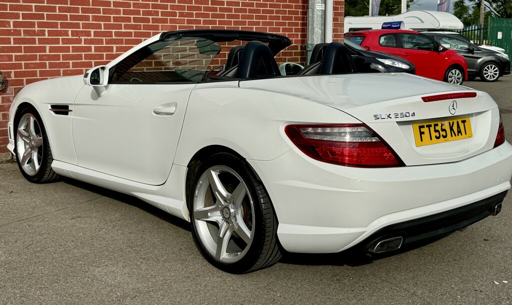 Mercedes-Benz SLK 2.1 Slk250d Amg Sport FT55KAT White #6