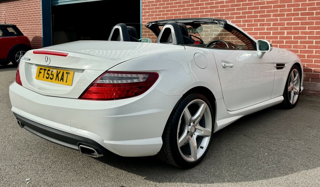 Mercedes-Benz SLK 2.1 Slk250d Amg Sport FT55KAT White #4