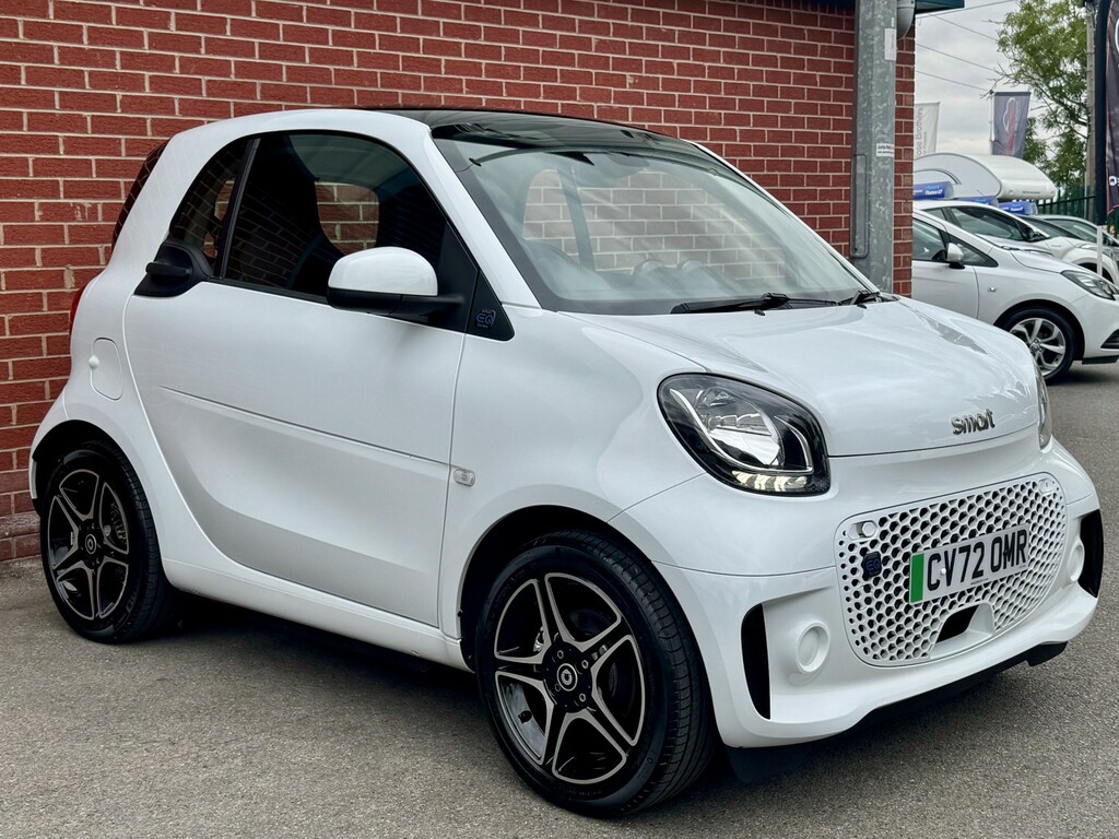 Smart Fortwo Coupe White #3
