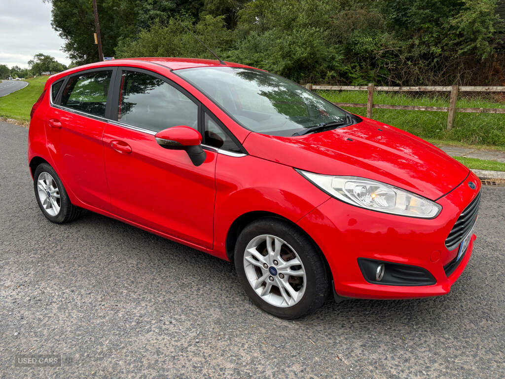 Ford Fiesta 1.0 Ecoboost Zetec Red