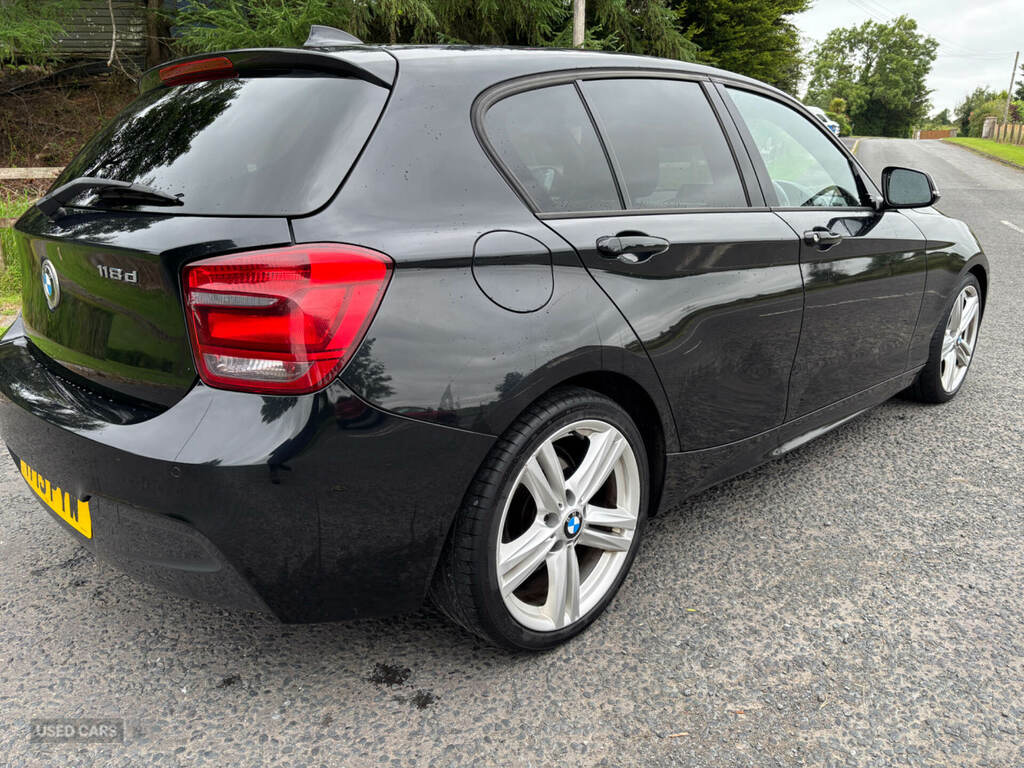 BMW 1 Series 118D M Sport Black #5