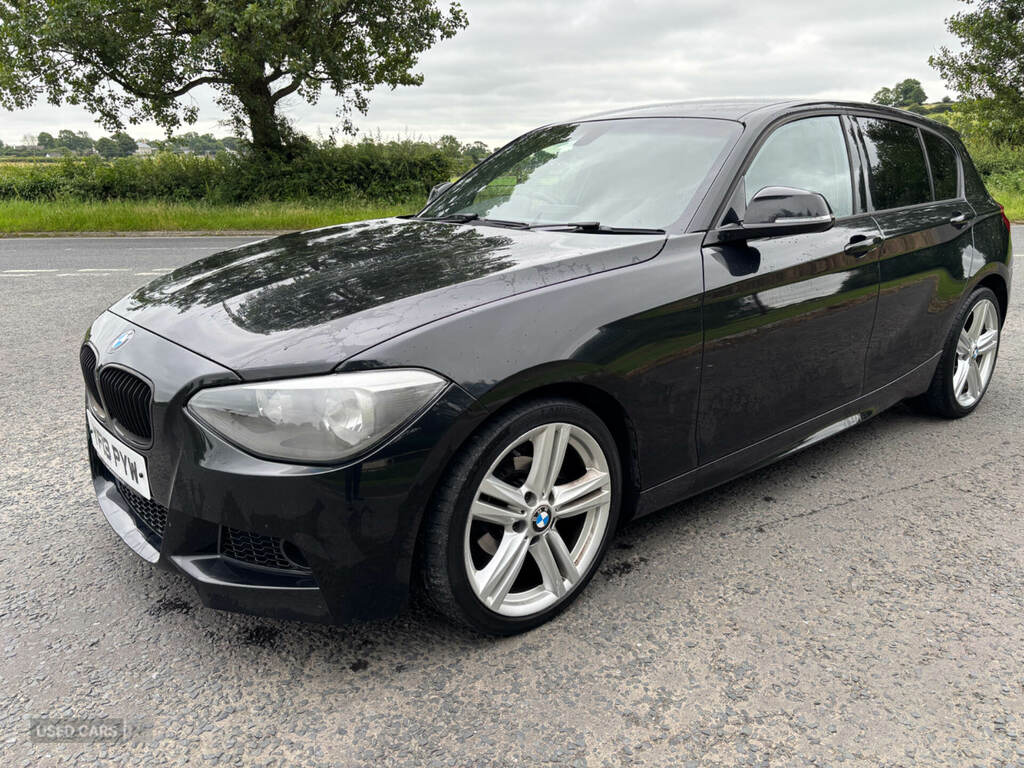 BMW 1 Series 118D M Sport Black #2