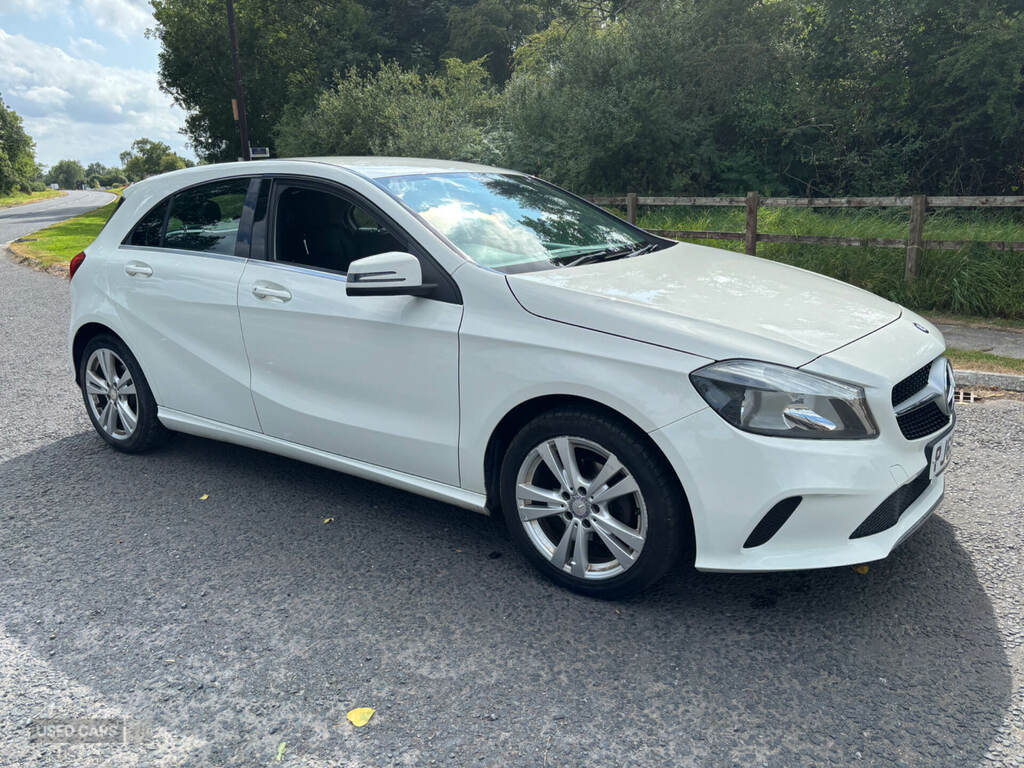 Mercedes-Benz A Class A180d Sport PJ65OOD White