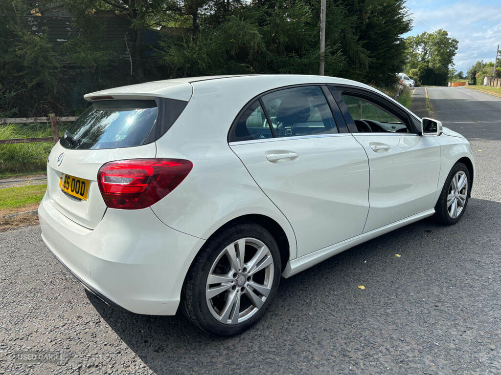 Mercedes-Benz A Class A180d Sport PJ65OOD White #4