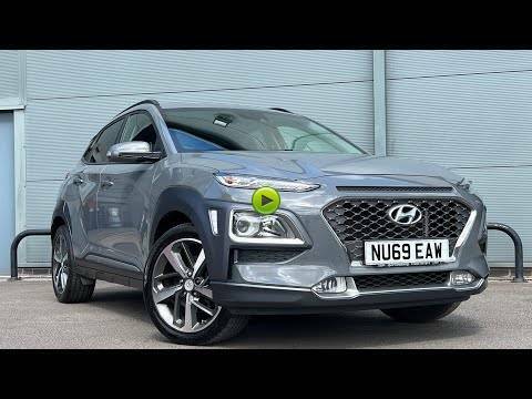 Hyundai Kona 1.0T Gdi Blue Drive Premium - 2019 69 NU69EAW Grey