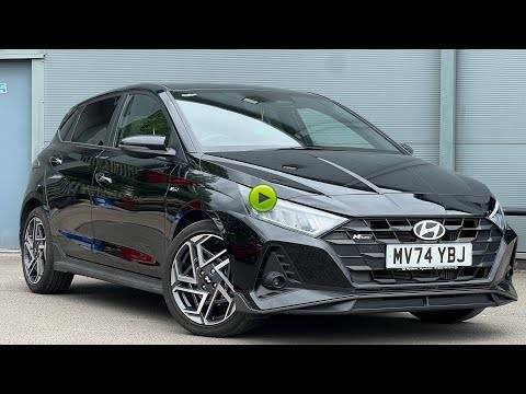 Hyundai I20 1.0T Gdi N Line S - 2024 74 MV74YBJ Black