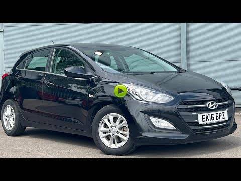 Hyundai I30 1.6 Crdi Blue Drive Se - 2016 16 Black