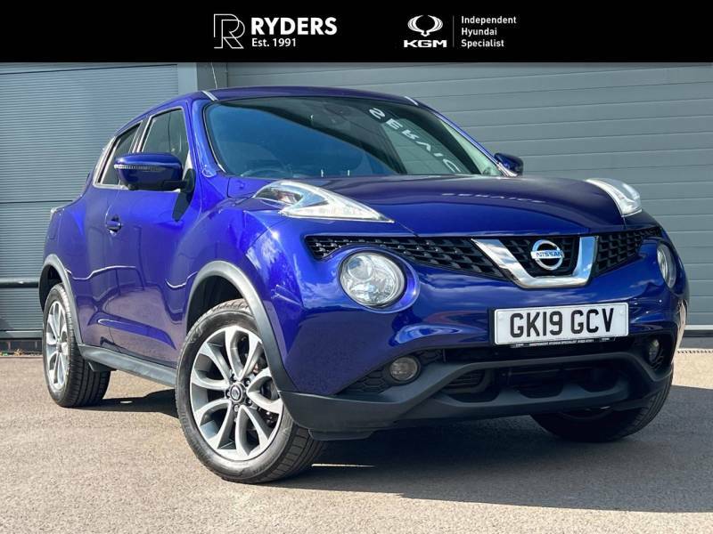 Nissan Juke 1.6 112 Tekna Cvt Bose - 2019 19 GK19GCV Blue #2