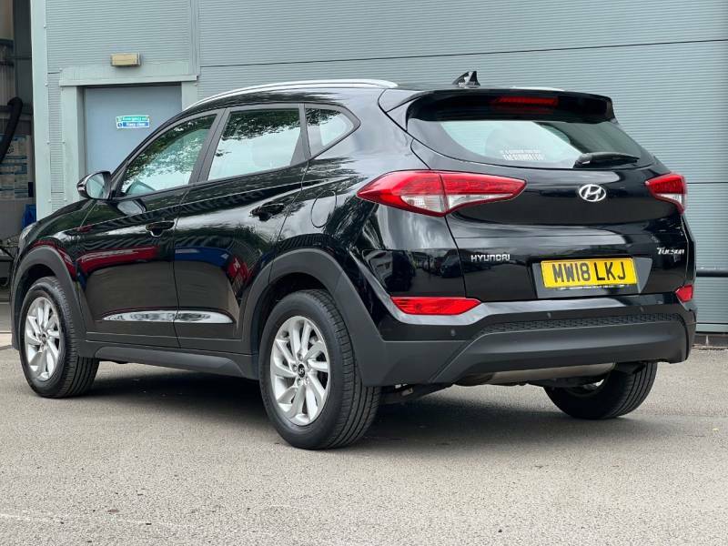 Hyundai Tucson 1.7 Crdi Blue Drive Se 2Wd Dct - 2018 18 Black #6