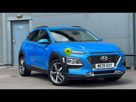 Hyundai Kona 1.0T Gdi Blue Drive Premium Se - 2019 19 Blue