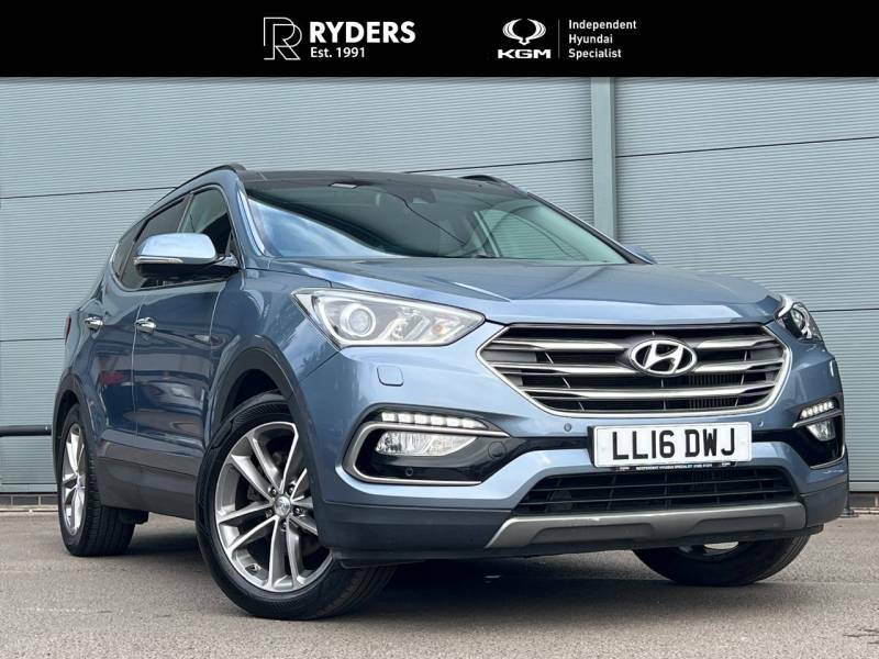 Hyundai Santa Fe 2.2 Crdi Blue Drive Premium Se 7 Seats Blue #2