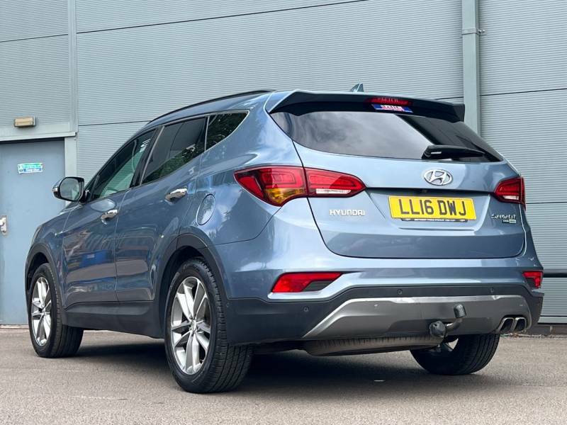 Hyundai Santa Fe 2.2 Crdi Blue Drive Premium Se 7 Seats Blue #4