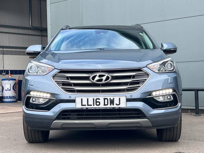 Hyundai Santa Fe 2.2 Crdi Blue Drive Premium Se 7 Seats Blue #3
