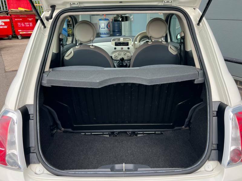 Fiat 500 1.2 Lounge Hatchback Euro 6 Ss White #8