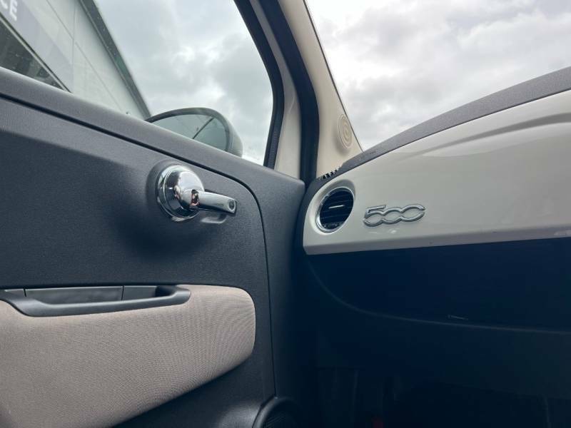 Fiat 500 1.2 Lounge Hatchback Euro 6 Ss White #25