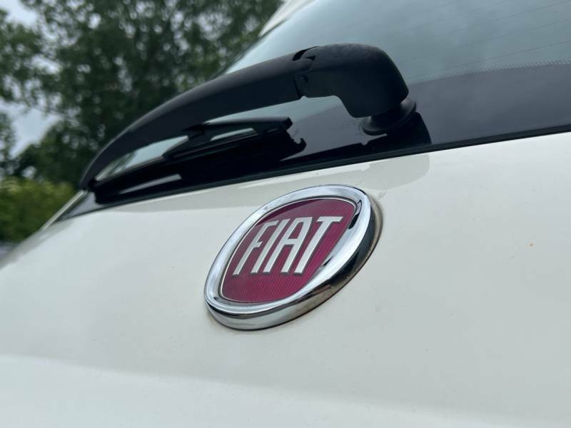 Fiat 500 1.2 Lounge Hatchback Euro 6 Ss White #7