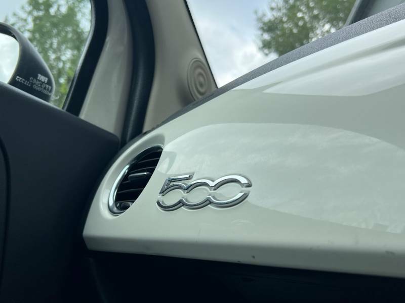 Fiat 500 1.2 Lounge Hatchback Euro 6 Ss White #18