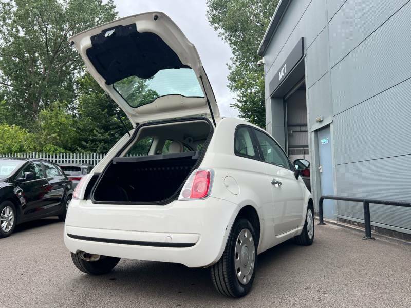 Fiat 500 1.2 Lounge Hatchback Euro 6 Ss White #10