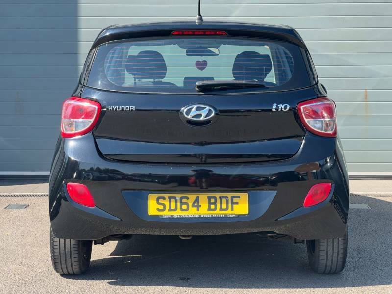 Hyundai I10 1.0 Premium - 2014 64 SD64BDF Black #4