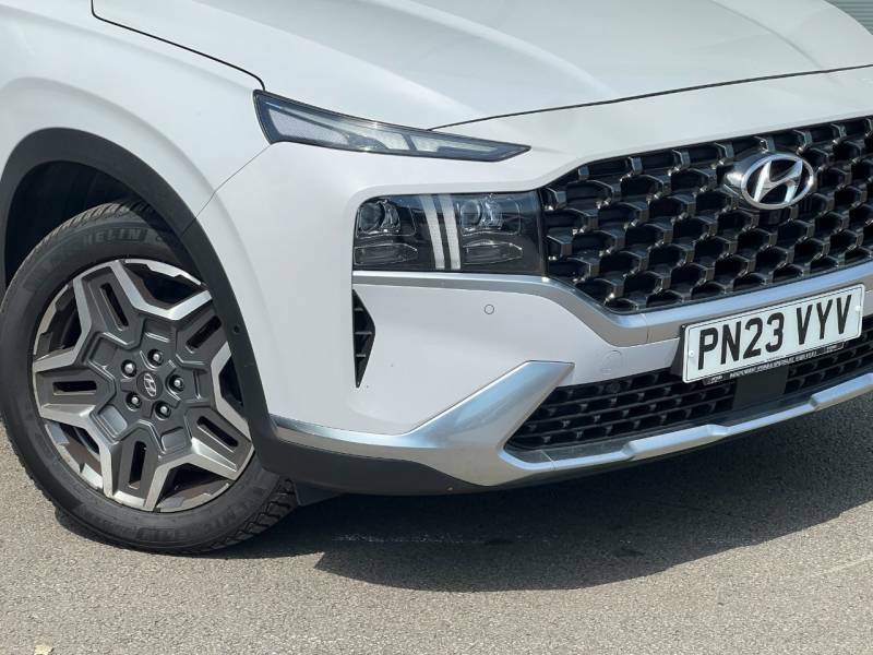 Hyundai Santa Fe 1.6 Tgdi Hybrid Ultimate 4Wd White #4