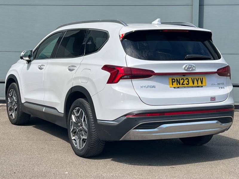 Hyundai Santa Fe 1.6 Tgdi Hybrid Ultimate 4Wd White #3
