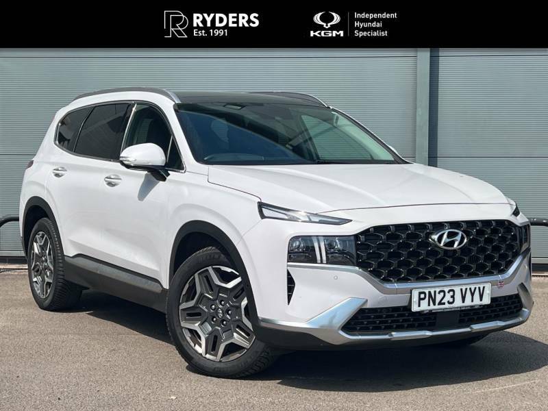 Hyundai Santa Fe 1.6 Tgdi Hybrid Ultimate 4Wd White