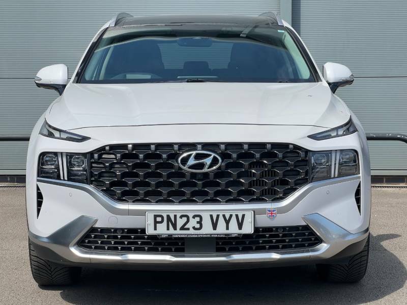 Hyundai Santa Fe 1.6 Tgdi Hybrid Ultimate 4Wd White #2