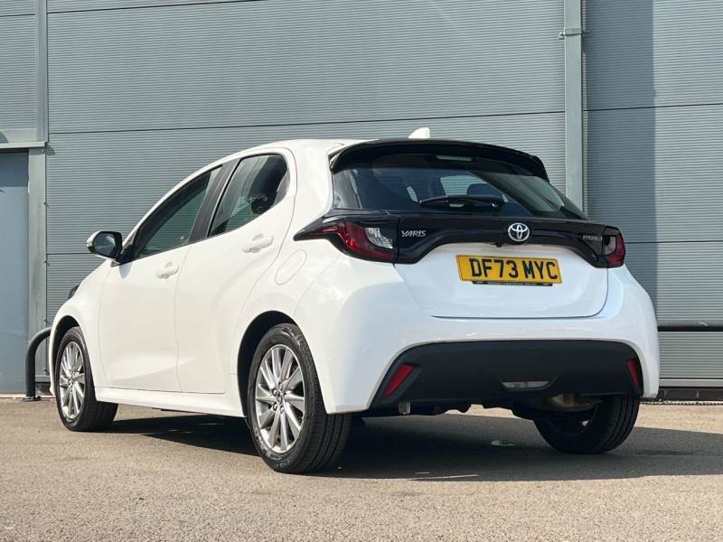 Toyota Yaris 1.5 Hybrid Icon Cvt - 2023 73 DF73MYC White #4