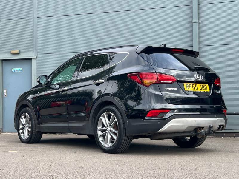 Hyundai Santa Fe 2.2 Crdi Blue Drive Premium Se 7 Seats Black #4