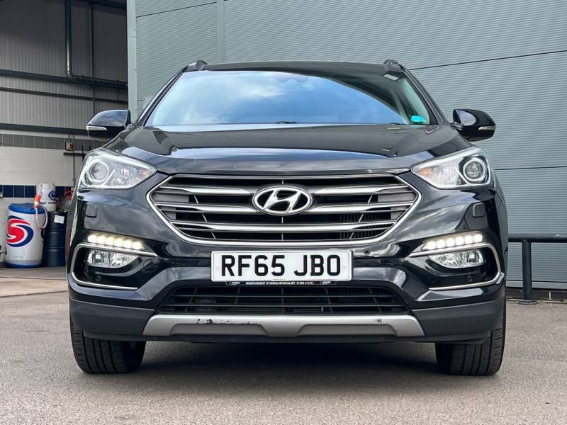 Hyundai Santa Fe 2.2 Crdi Blue Drive Premium Se 7 Seats Black #3