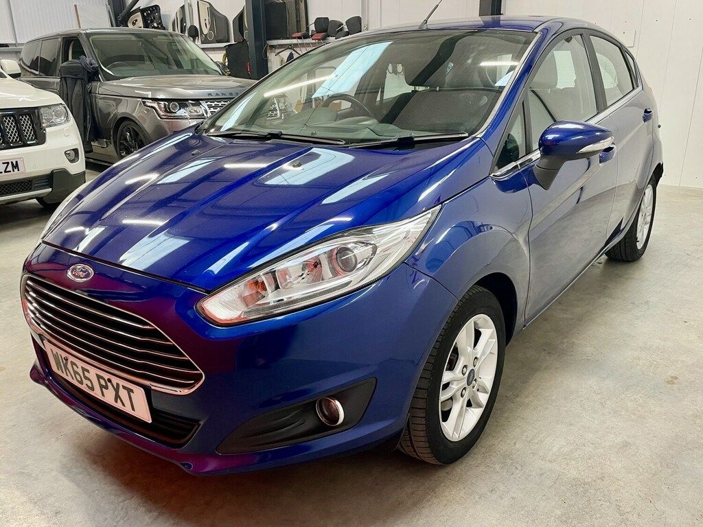 Ford Fiesta 1.5 Tdci Zetec WK65PXT Blue #2
