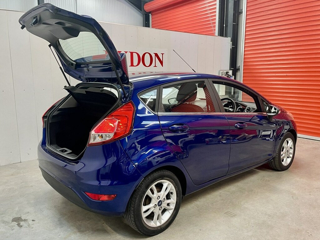 Ford Fiesta 1.5 Tdci Zetec WK65PXT Blue #4
