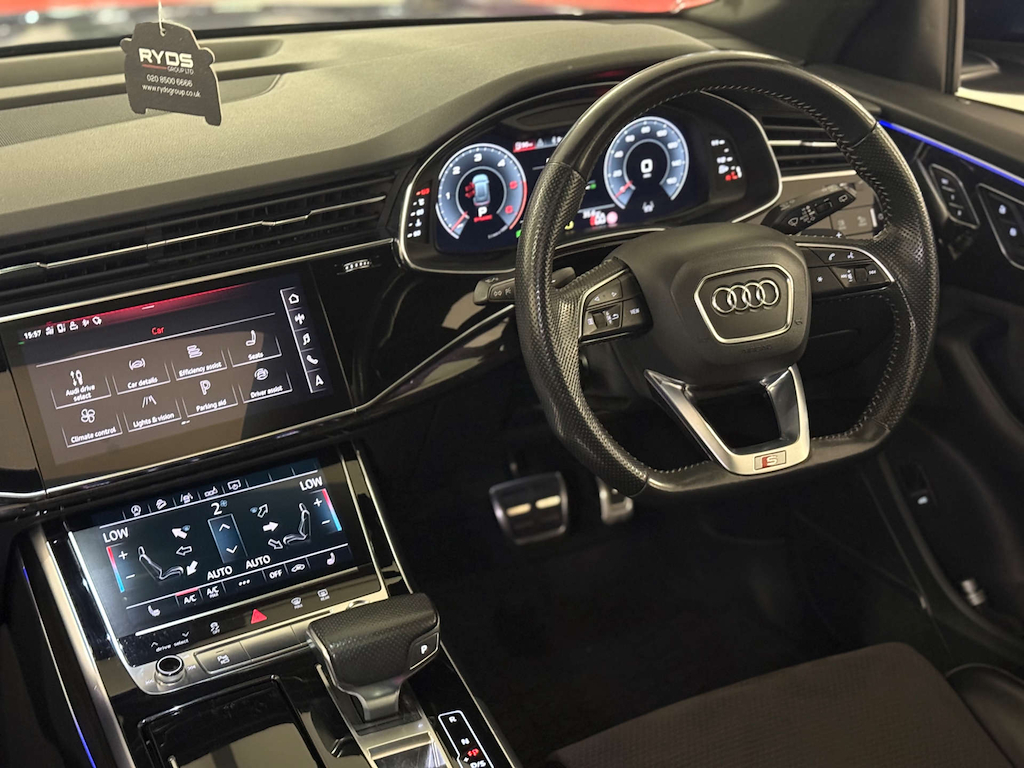 Audi Q8 3.0L Tfsi Quattro S Line Super Sport Blue #11