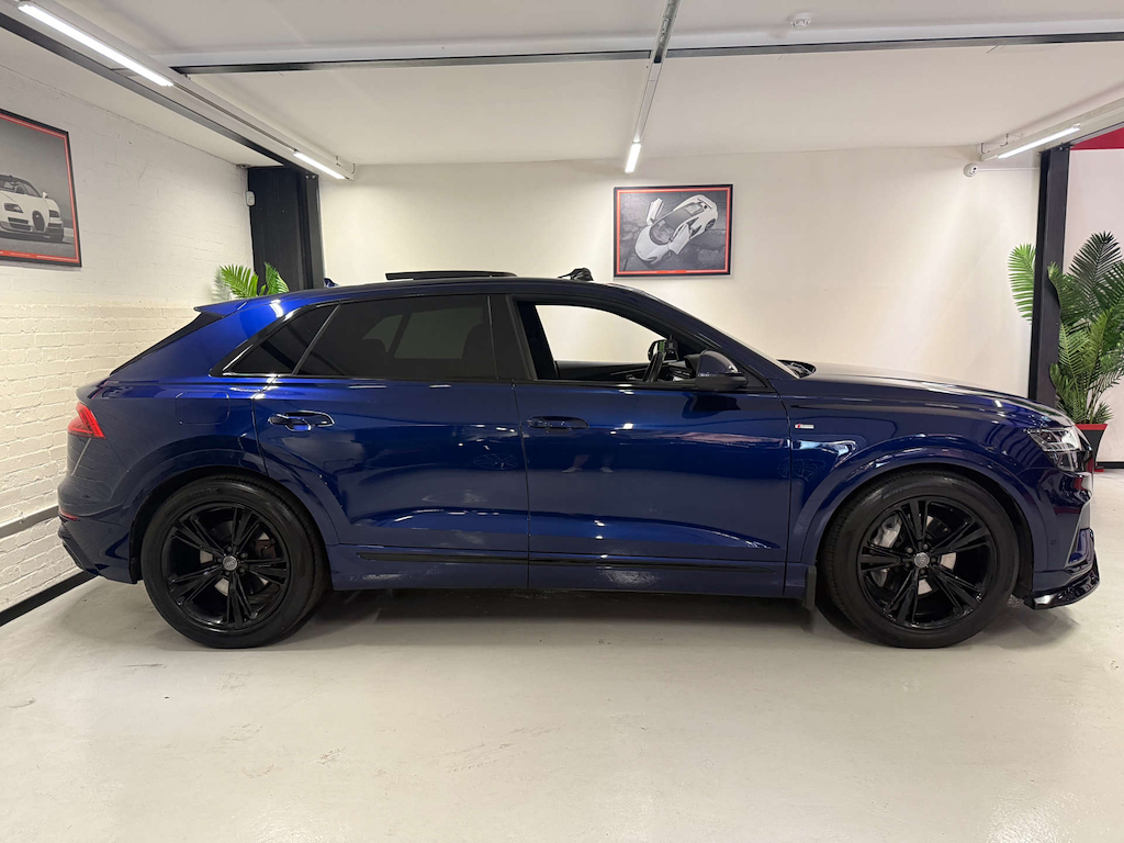 Audi Q8 3.0L Tfsi Quattro S Line Super Sport Blue #9