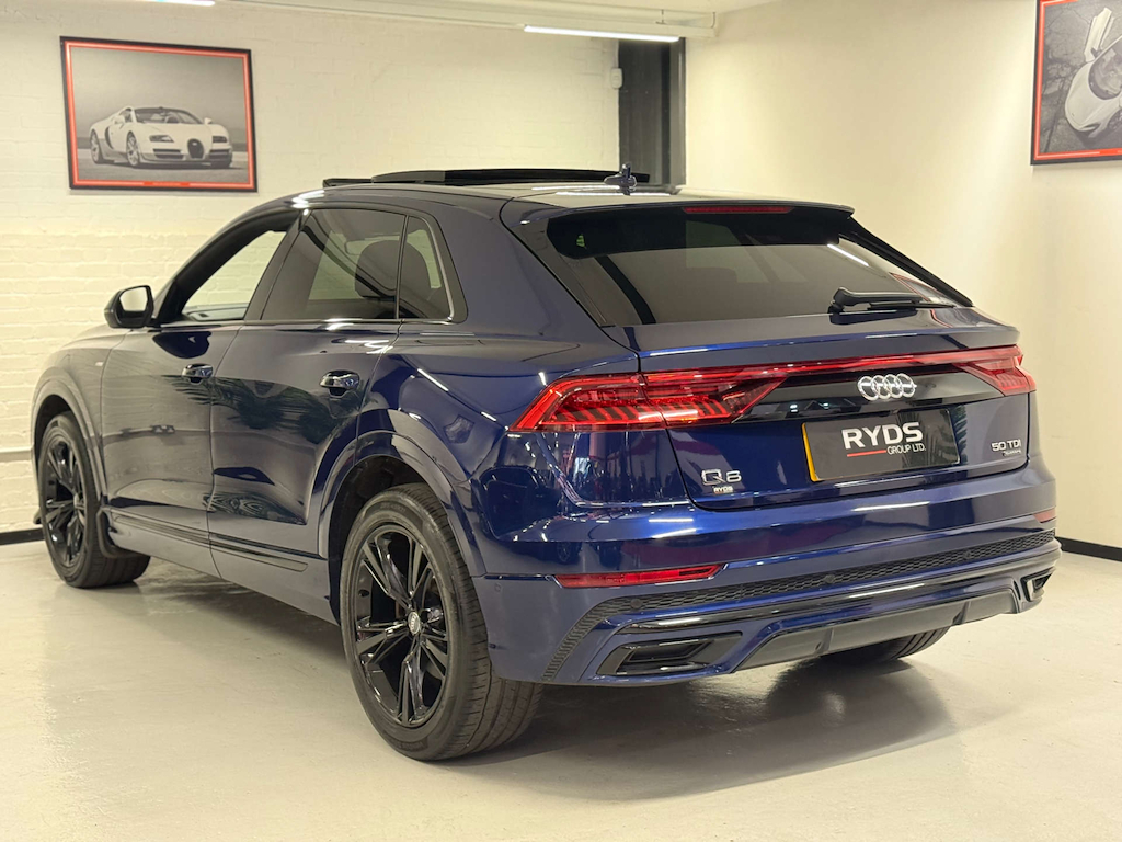 Audi Q8 S Line 50 Tdi Quattro 4Wd Blue #6