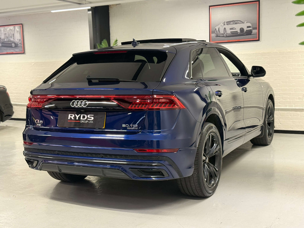 Audi Q8 3.0L Tfsi Quattro S Line Super Sport Blue #8