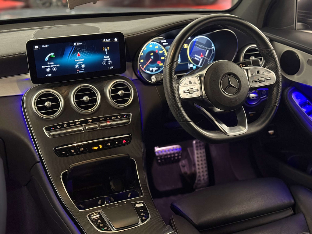Mercedes-Benz GLC Class 2.0 Glc300de 13.5Kwh Amg Line G-tronic 4Matic Eur Blue #11