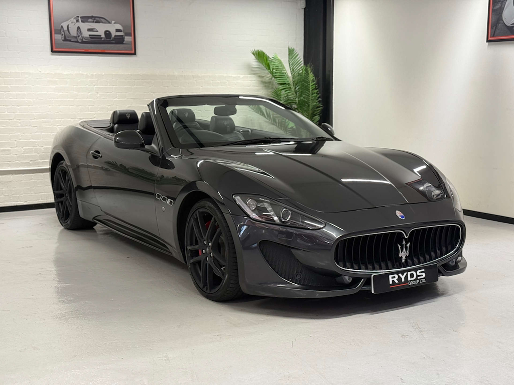 Maserati GranCabrio V8 Mc Mc Shift White #1