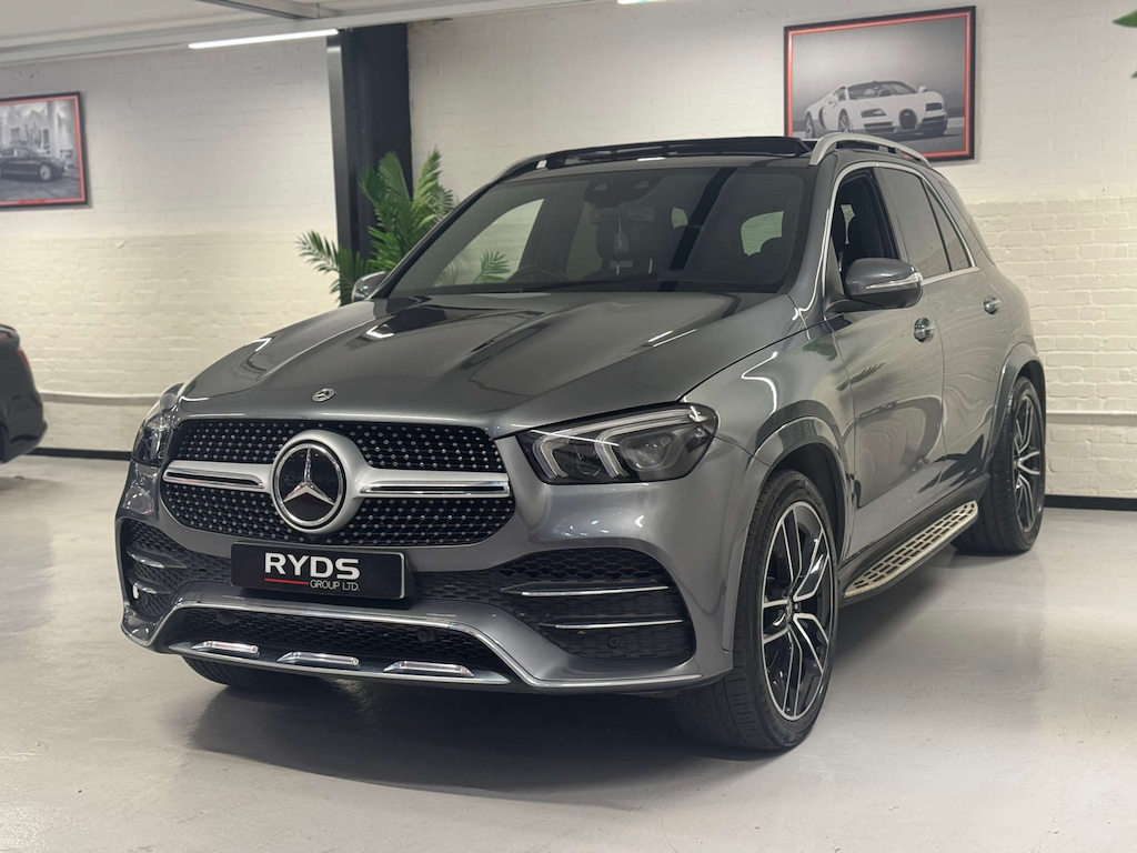 Mercedes-Benz GLE Class Amg Line Premium D 4Matic 4Wd Grey #3